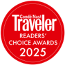 Conde Nast Traveler Readers Choice Awards