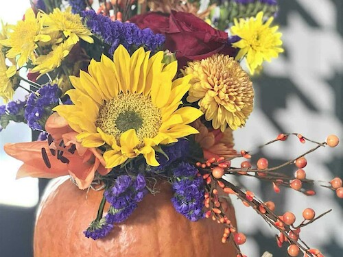 Pumpkin Floral Arranging at the Chatham Bars Inn Farm