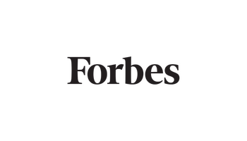 The image shows the Forbes logo in black text against a white background.