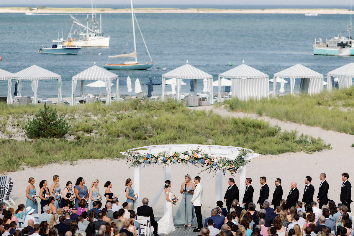Chatham Bars Inn, a beach wedding venue in Chatham, MA