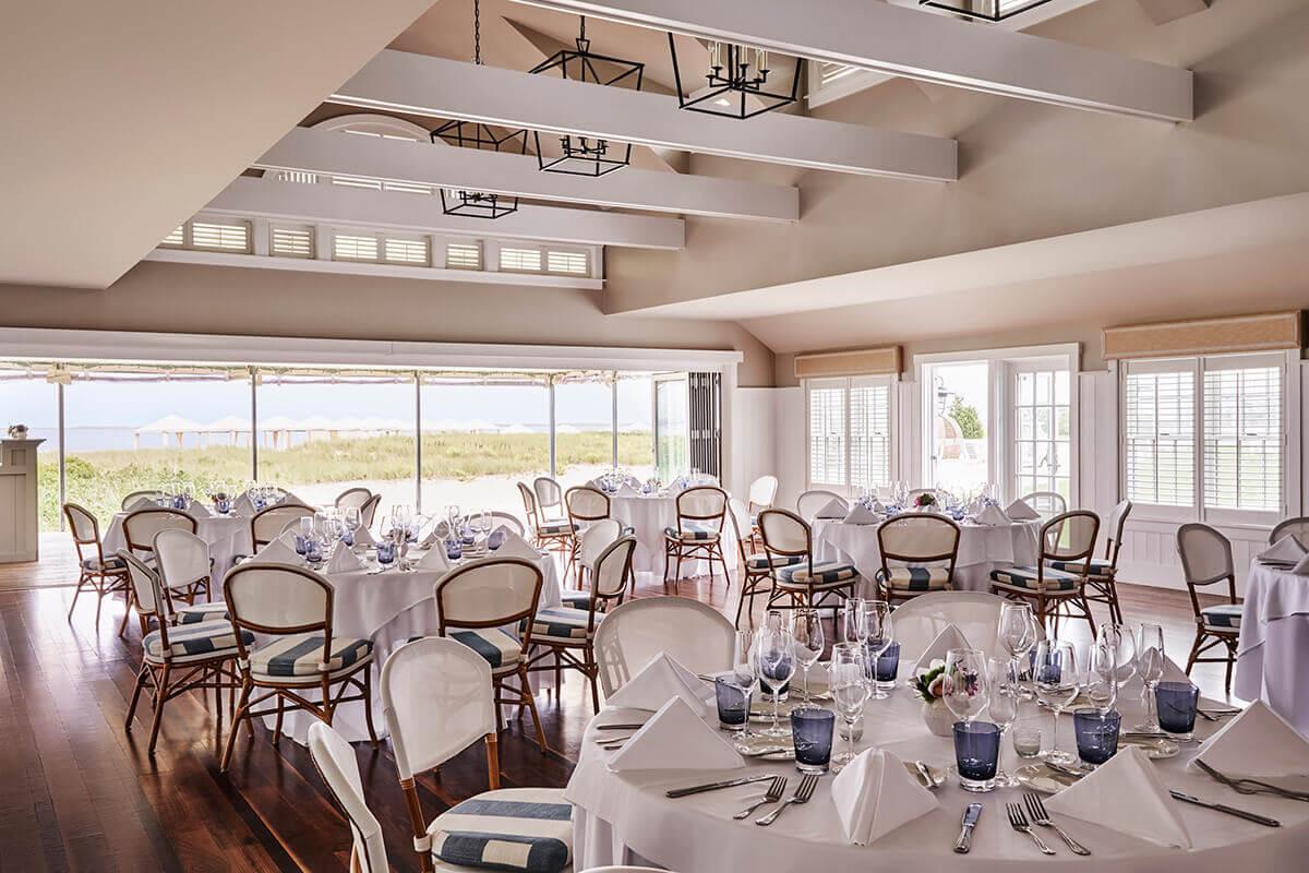 Interior of the Boathouse at Chatham Barr Inn