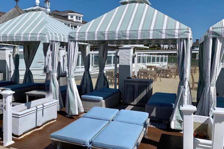 Pool cabanas
