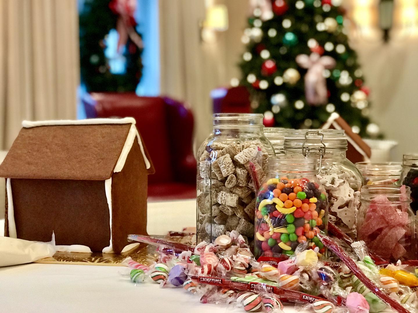Gingerbread House Set Up