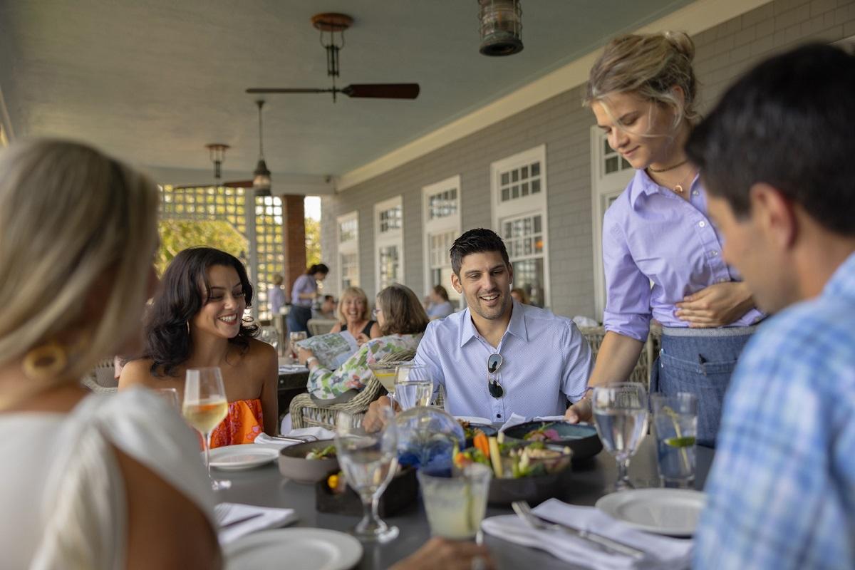 Server on the Veranda