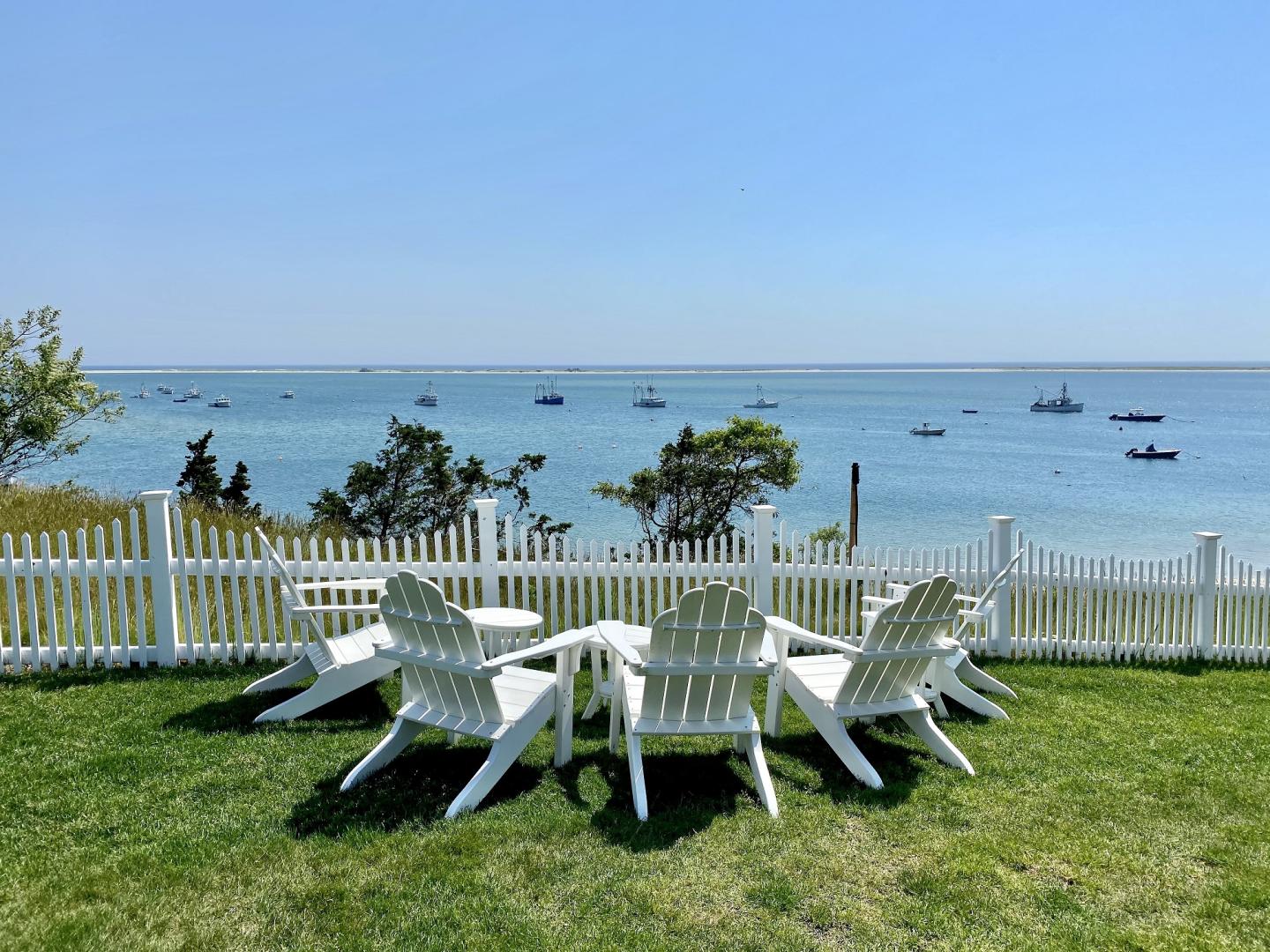 chairs on bluff