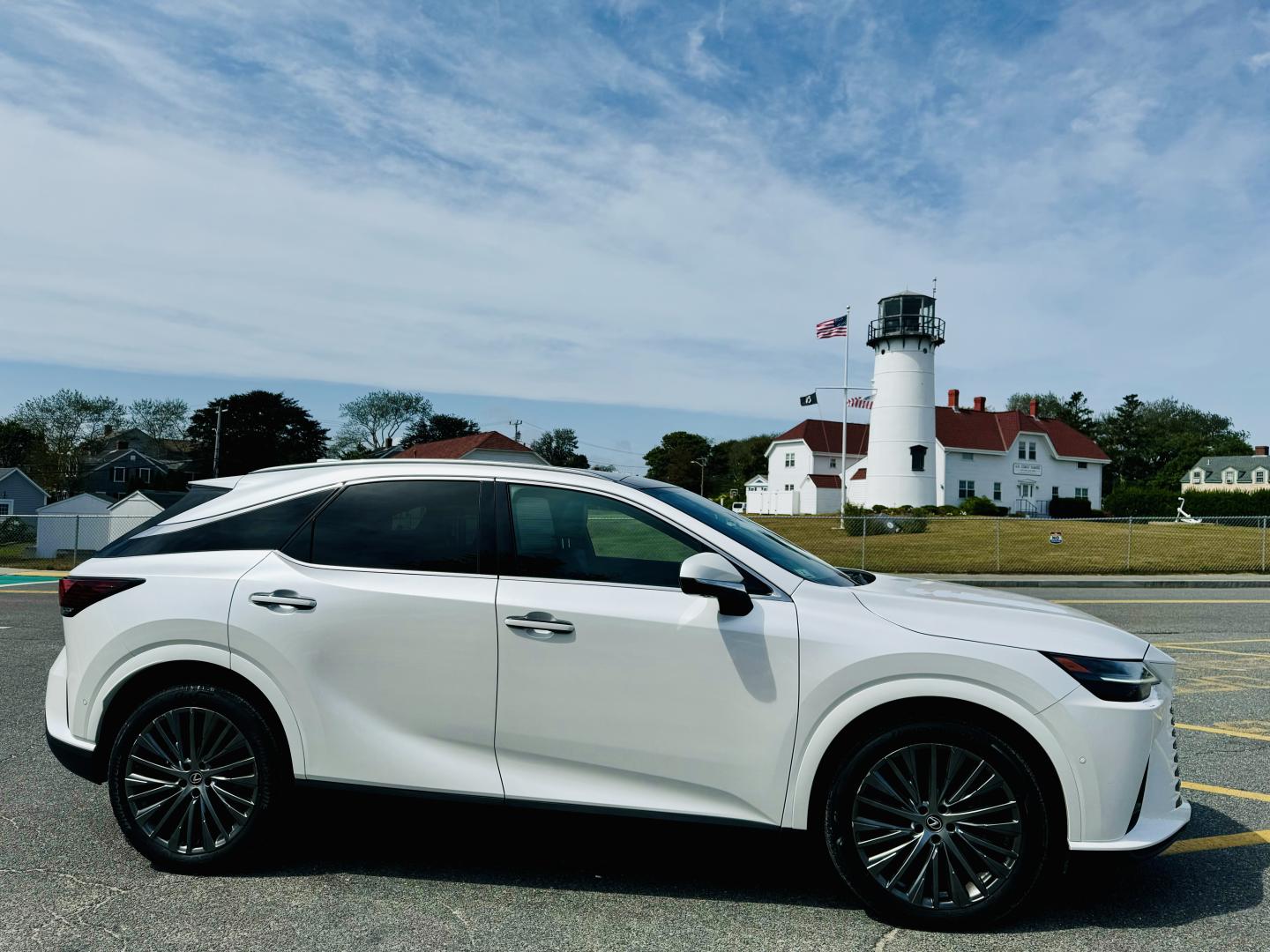 Lexus Test Drive SUV at Lighthouse