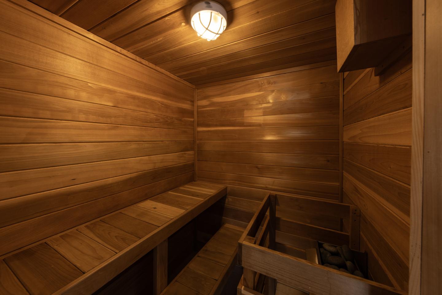 Spa suite Sauna